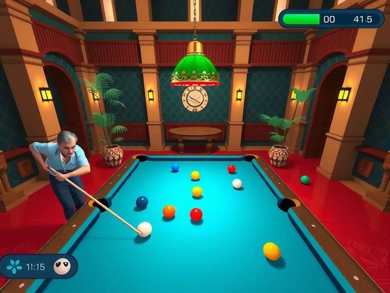 Chennai Pool Maestro Gameplay Screenshot